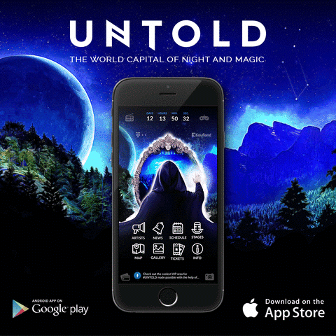 Aplicaţia UNTOLD 2016