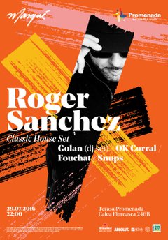 poster-afis-roger-sanchez-teresa-promenada-bucuresti-2016