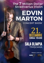 Concert Edvin Marton la Sala Olimpia din Timişoara
