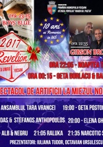 Revelion 2017 în Piața Unirii din Focşani