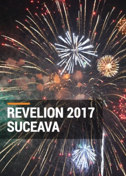 Revelion 2017 în parcarea Iulius Mall din Suceava