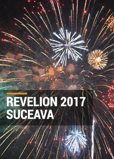 Revelion 2017 în parcarea Iulius Mall din Suceava