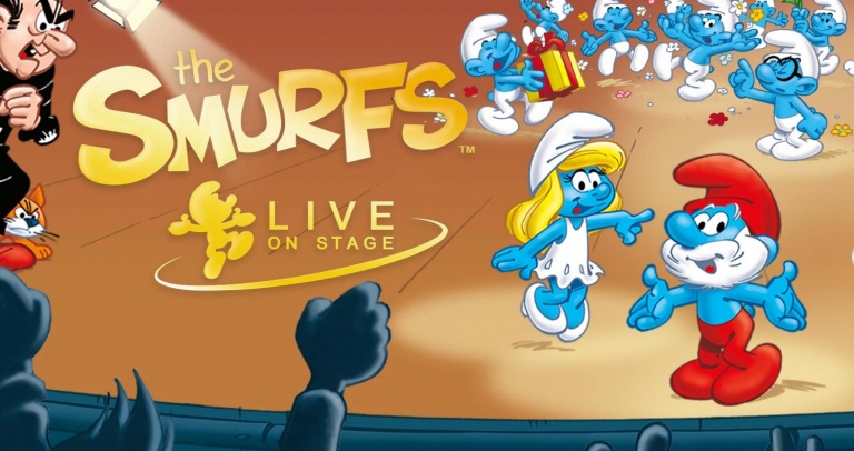 Spectacolul „The SMURFS, Live On Stage”, în premieră în România, în februarie 2017