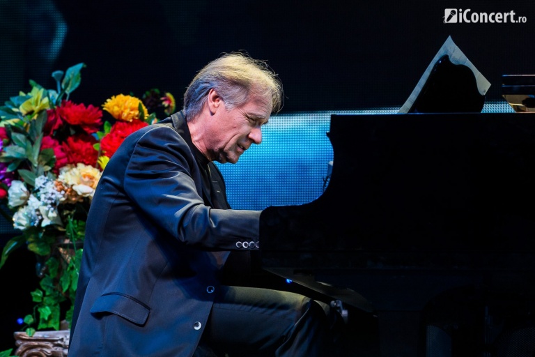FOTO: Richard Clayderman la Sala Palatului din Bucureşti