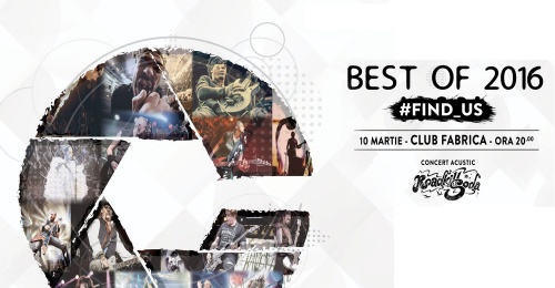 Expoziţie de fotografie de concert #FIND_US – Best of 2016