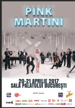 Concert Pink Martini la Sala Palatului din Bucureşti