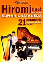 Concert Hiromi feat. Edmar Castañeda la Ateneul Român din Bucureşti
