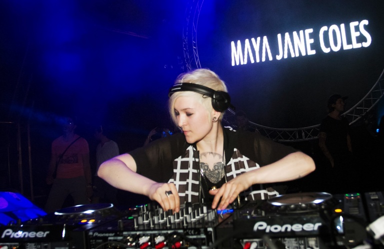 Maya Jane Coles, în deschiderea show-ului Depeche Mode de la Cluj-Napoca
