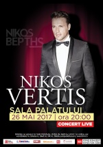 Concert Nikos Vertis la Sala Palatului din Bucureşti