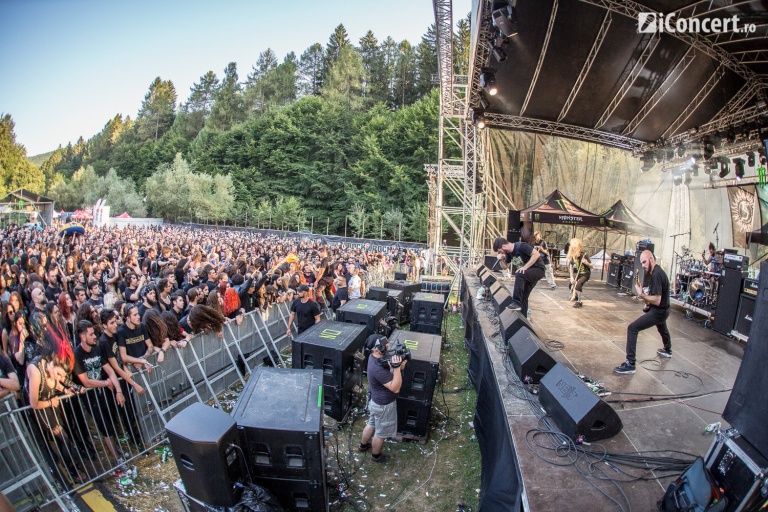 FOTO: Carcass, Solstafir, Napalm Death şi Suffocation, în a treia zi de Rockstadt Extreme Fest 2017