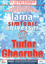 Concert Tudor Gheorghe – Iarna Simfonic Aniversar la Sala Palatului din Bucureşti
