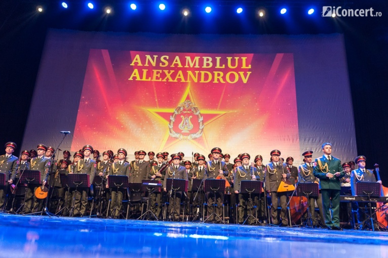 FOTO: The Red Army Choir – Ansamblul Alexandrov la Sala Palatului din Bucureşti