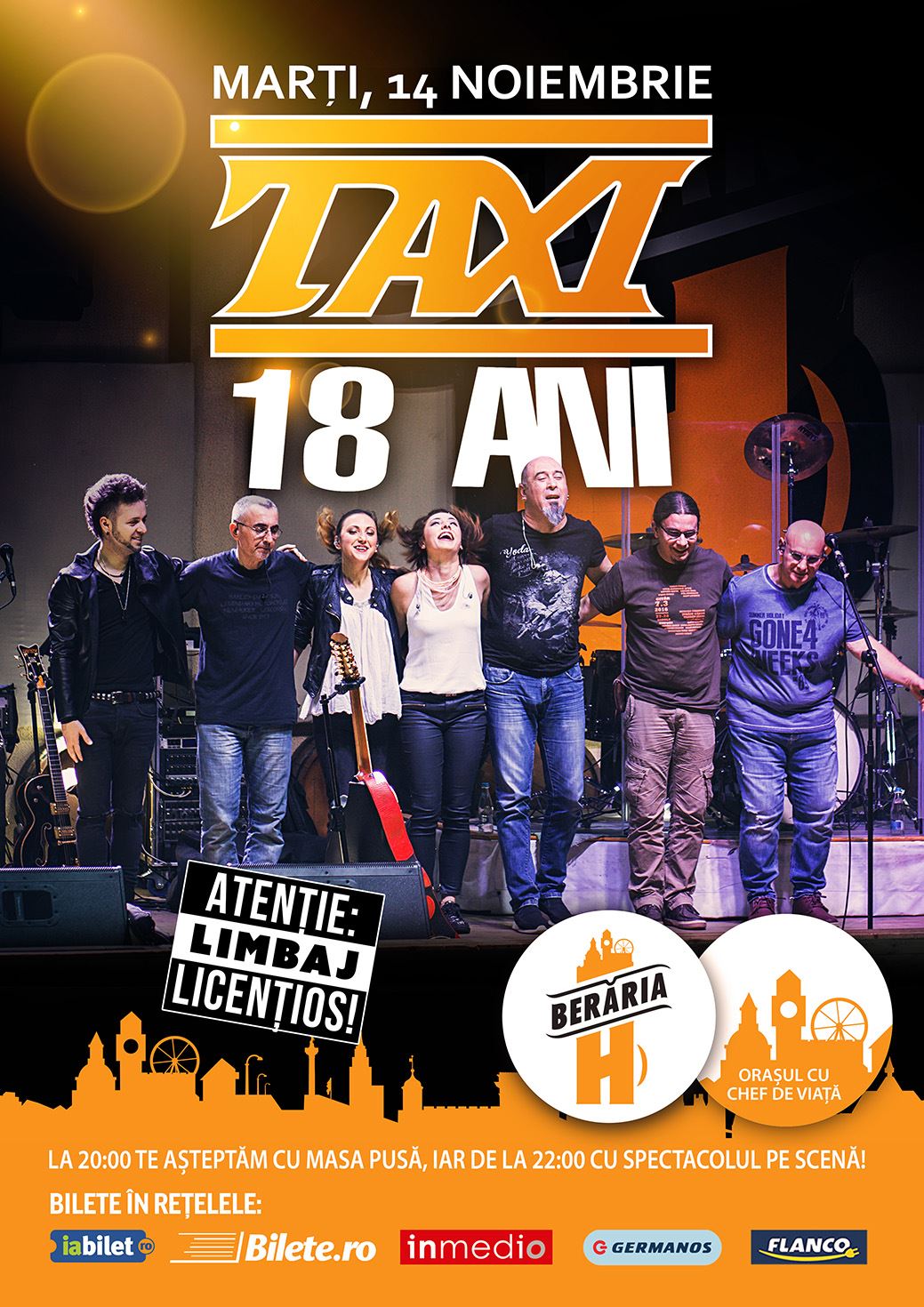 poster-afis-concert-taxi-18-ani-beraria-h-bucuresti-2017