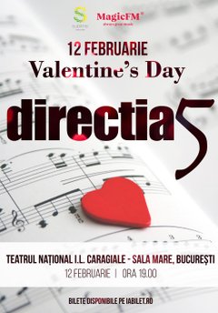 poster-afis-Concert directia 5 de la Teatrul National din Bucuresti (2018)