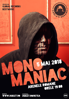 poster-afis-concert-carlas-dreams-monomaniac-arenele-romane-bucuresti-2018