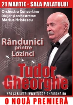 Concert Tudor Gheorghe – „Rândunici printre lozinci” la Sala Palatului din Bucureşti