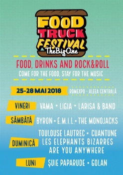 Food Truck Festival – The Big One 2018 la Romexpo din Bucureşti