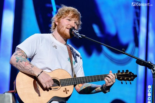 FOTO: Ed Sheeran la Ernst Happel Stadion din Viena