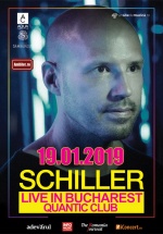 Concert Schiller – Klangwelten la Club Quantic din Bucureşti – ANULAT