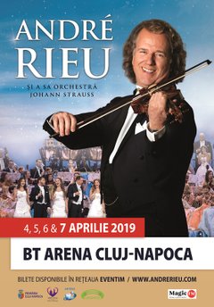 Poster Afis Concert Andre Rieu Bt Arena Cluj Napoca 2019