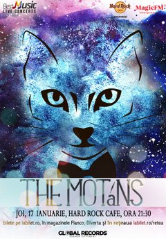 Poster Afis Concert The Motans Hard Rock Bucuresti 2019