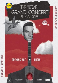 poster-afis Concert The Motans la Arenele Romane din Bucuresti (2019)