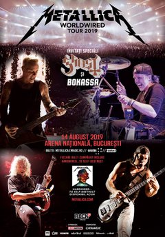 Concert Metallica la Arena Nationala din Bucuresti (2019)