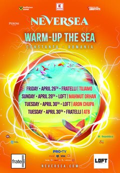 poster-afis NEVERSEA – Warm-Up The Sea 1 Mai 2019 Constanta