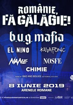 poster-afis concert-bug-mafia-arenele-romane-bucuresti-2019
