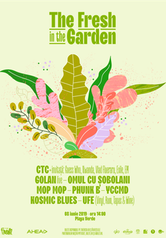 poster-afis-the-fresh-in-the-garden-bucuresti-2019