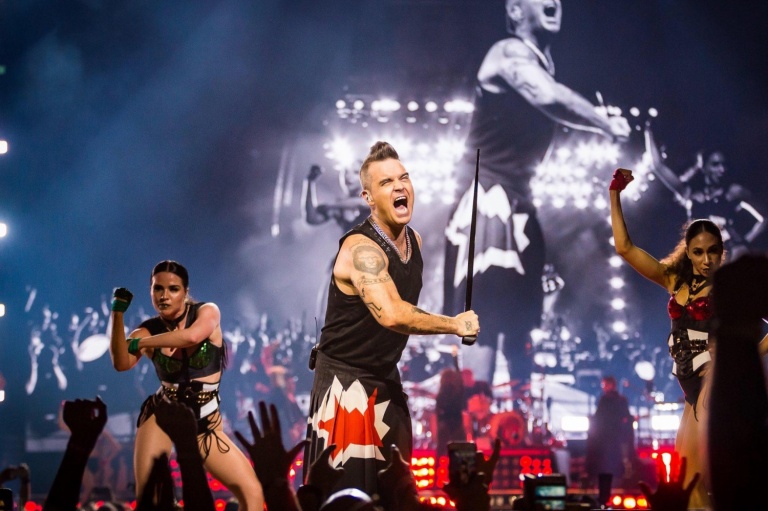 Robbie Williams concertează la UNTOLD 2019