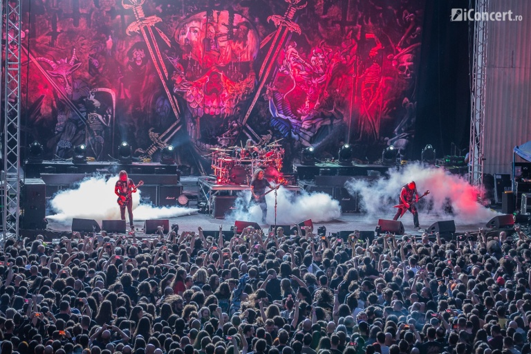 FOTO: Slayer la Arenele Romane din Bucureşti