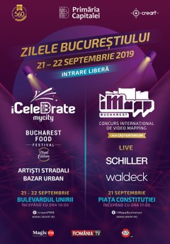 Afis poster Zilele Bucurestiului 2019