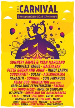 poster afis The Carnival Bucuresti 2019