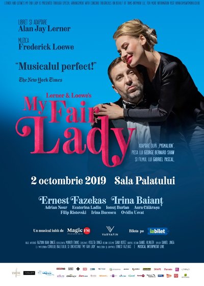 Muzicalul „My Fair Lady” la Sala Palatului din Bucureşti