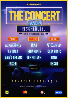 poster-afis-the-concert-drive-in-romexpo-bucuresti-26-28-iunie-2020