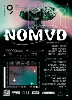 NOMVD – the post-apocalyptic rave, la București, Mamaia și Iași