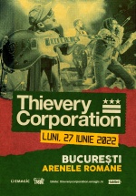 Concert Thievery Corporation la Arenele Romane din București