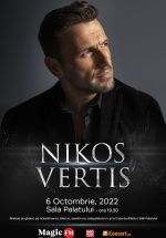 Concert Nikos Vertis la Sala Palatului din București