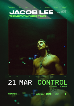 poster-afis-jacob-lee-club-control-bucuresti-martie-2023