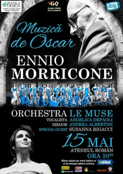 Concert „Ennio Morricone. Muzică de Oscar” la Ateneul Român din București
