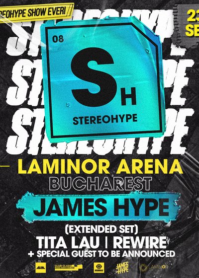 James Hype – Stereohype la Laminor Arena din București