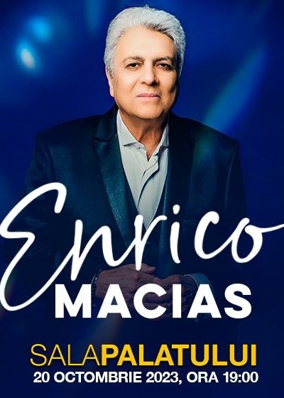 Concert Enrico Macias la Sala Palatului din București