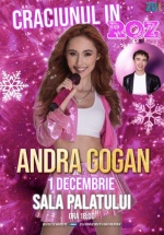 Andra Gogan – Crăciunul în roz la Sala Palatului din București