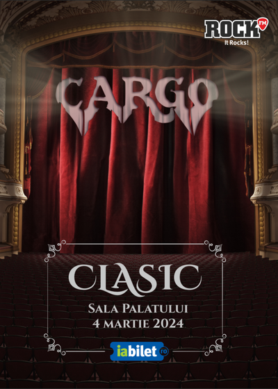Concert Cargo Clasic la Sala Palatului din București