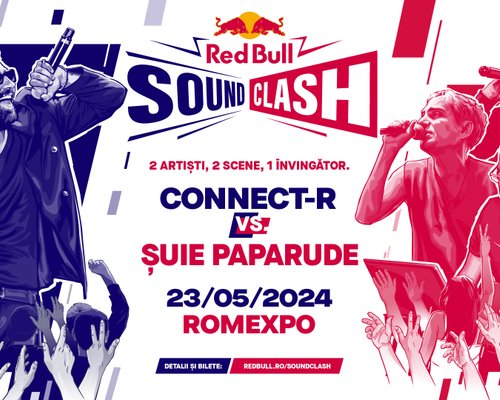 Șuie Paparude intră în luptă cu Connect-R la Red Bull SoundClash 2024
