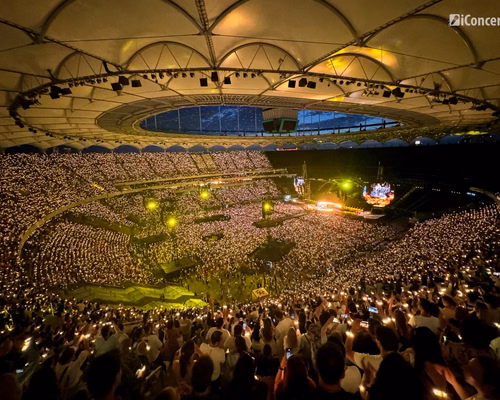 FOTO: Coldplay la Arena Națională din București