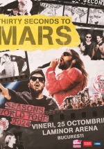 Concert Thirty Seconds to Mars la Hala Laminor din București