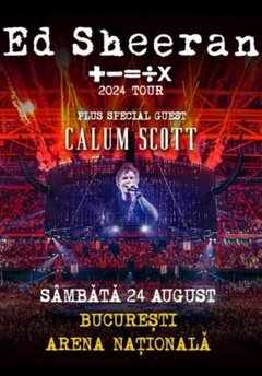 poster-afis-ed-sheeran-arena-nationala-bucuresti-2024