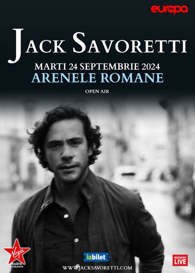 Concert Jack Savoretti la Arenele Romane din București